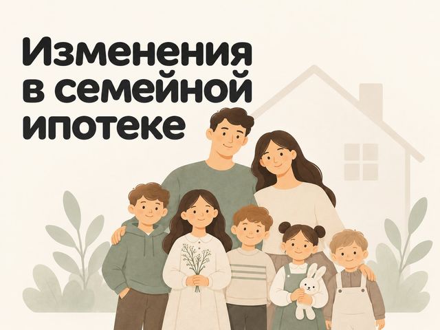 Семейная ипотека с 1 октября